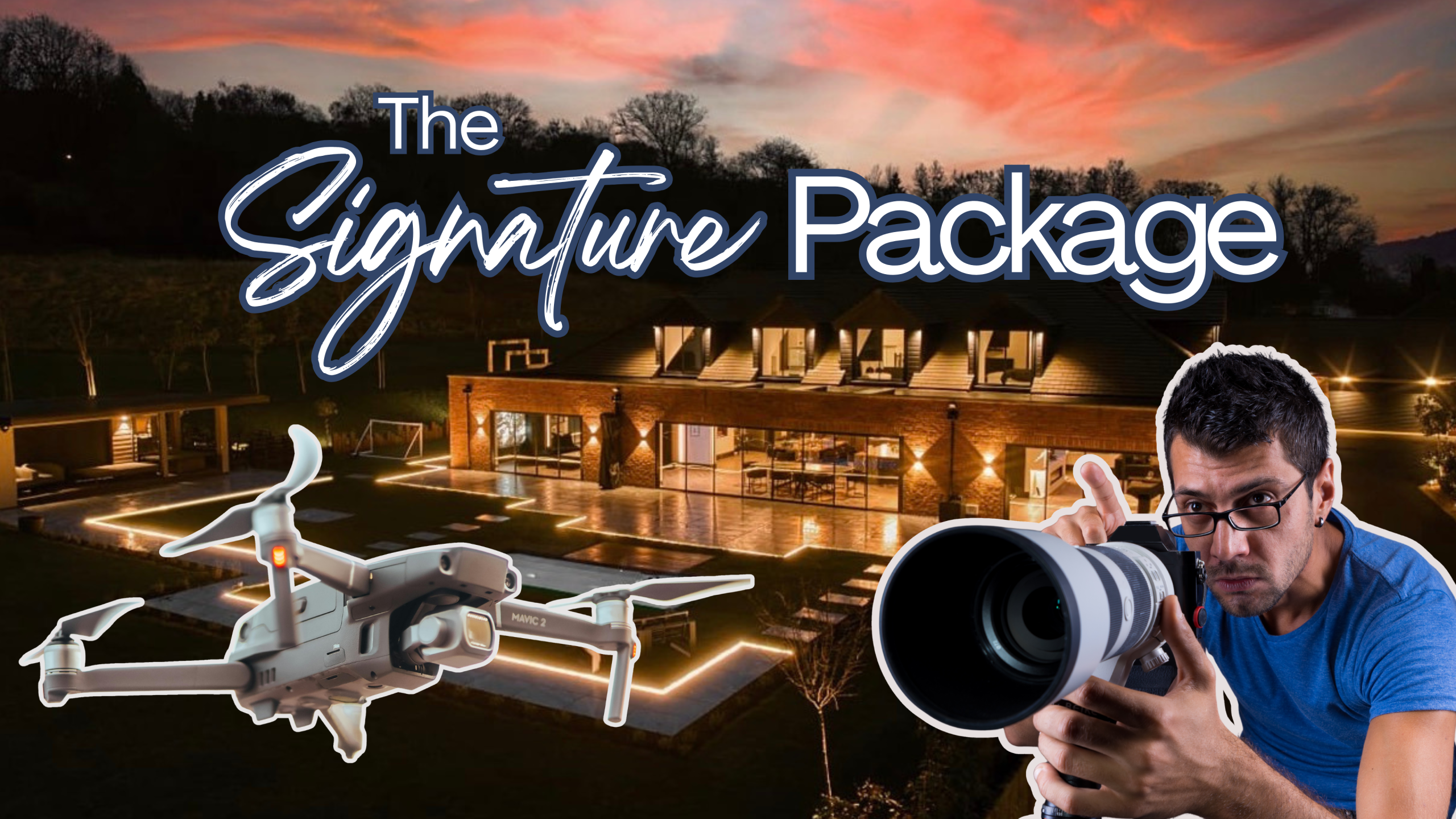 Bespoke Video, Premium photography and Property configuration guide